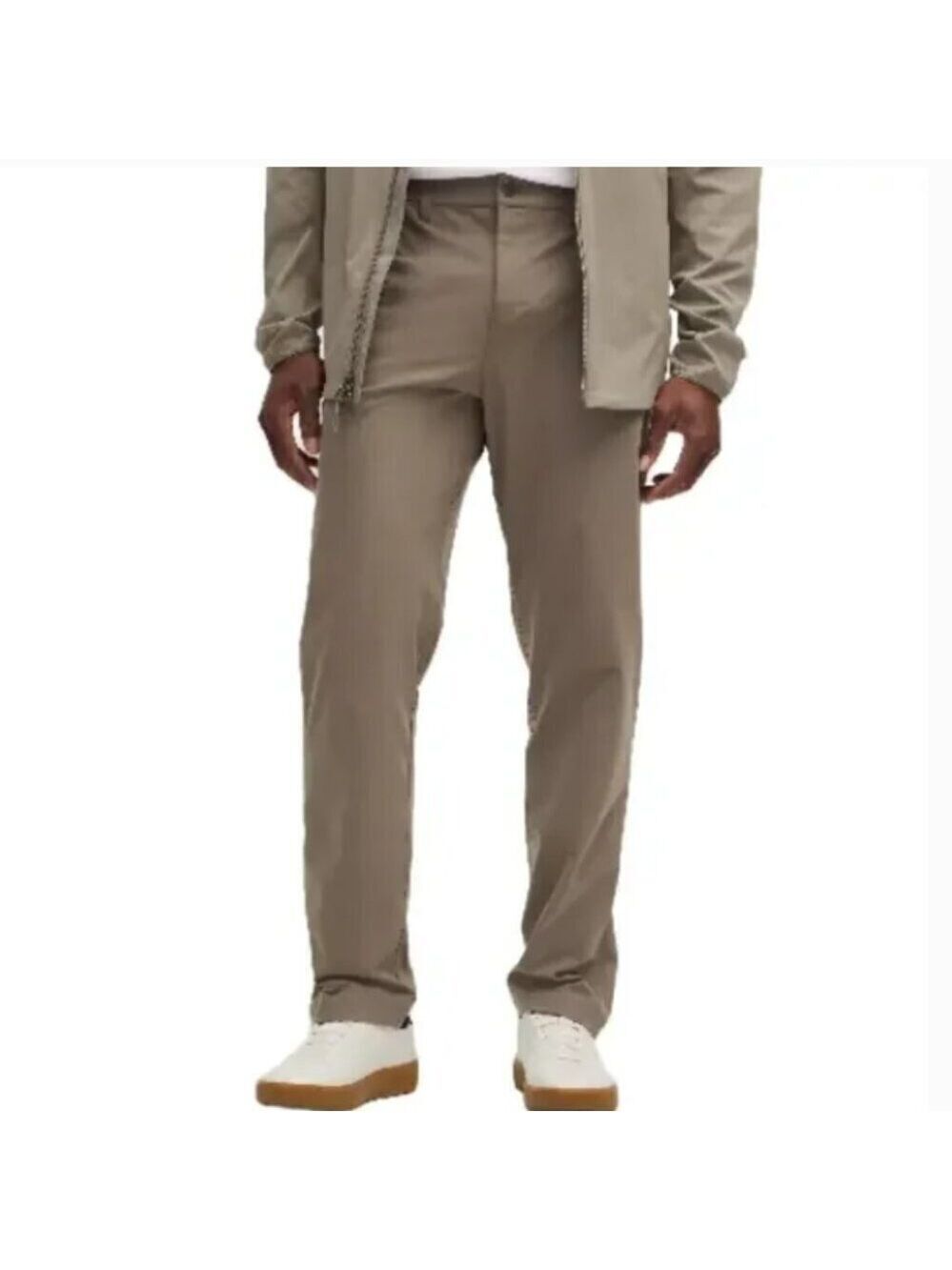 Lululemon Men's ABC Classic Pant Size 34 x 28 in Nomad Casual Travel Office EUC